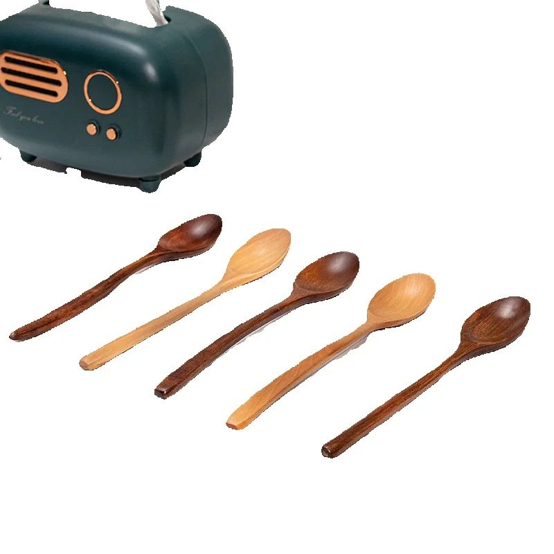Tea Coffee Utensils - 1pc Wooden Spoon Tableware Kitchen Cooking