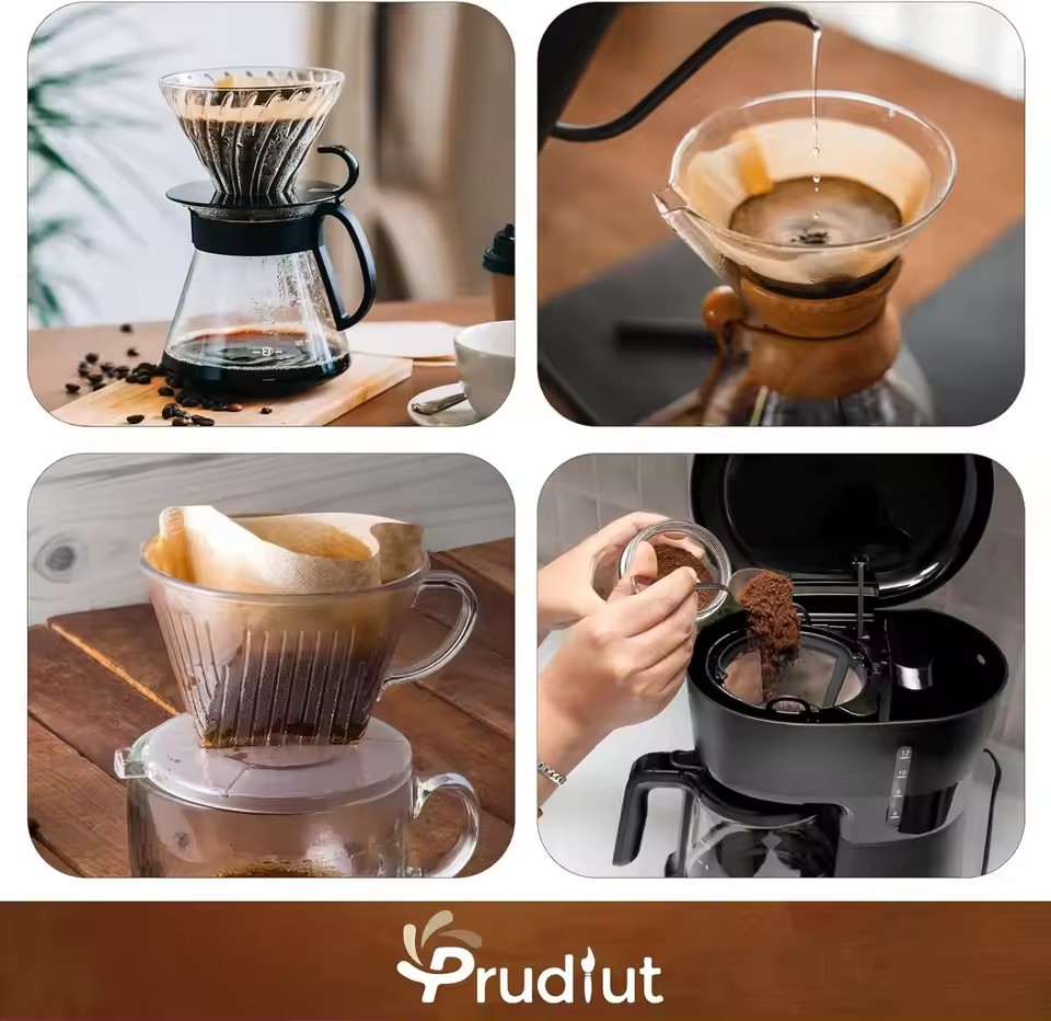 Coffee Tea Bags - 50pcs/set Log Pulp Paper Coffee Filter