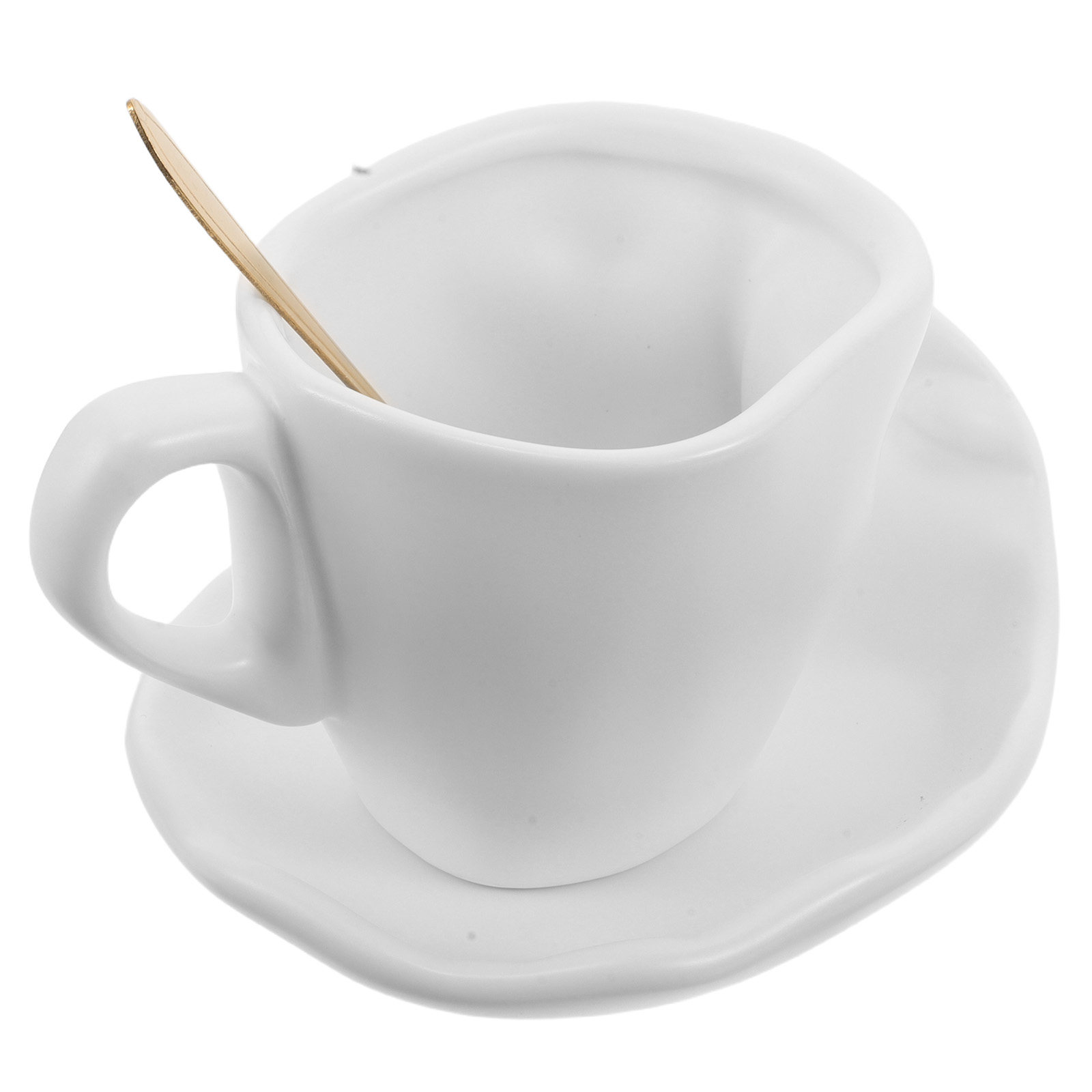 Morning Tea Coffee - 1Set Ceramic Kissing Coffee Cup and