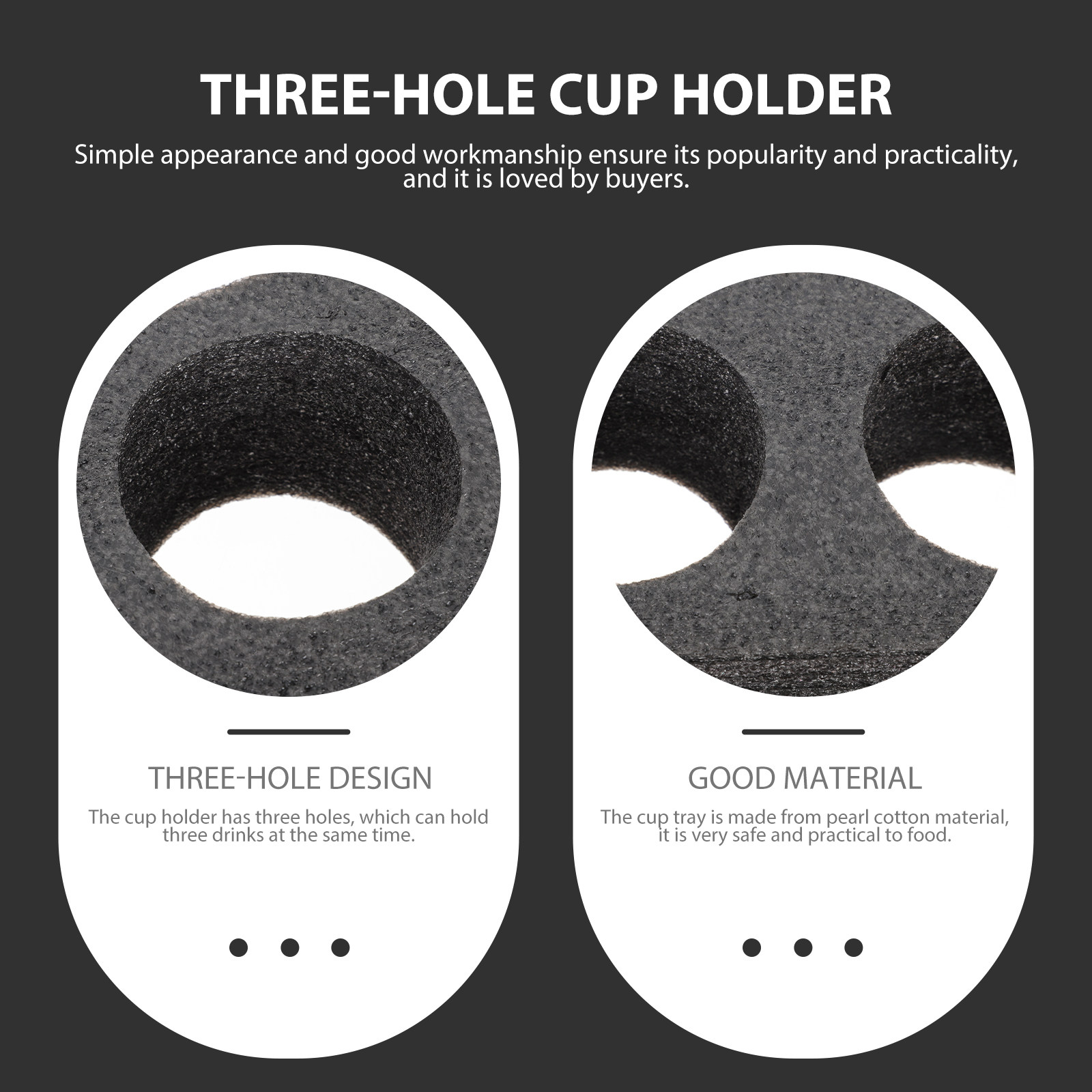 2Pcs Cup Fixing Holder Pearl C - Coffee Tea Cups review and price
