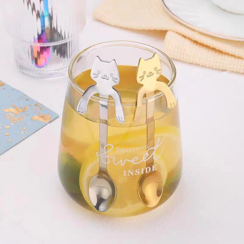 *1Pcs Stainless Steel Cute Cat - Coffee Tea Love review and price