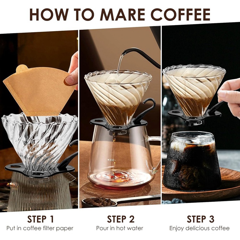 Pour over Coffee Dripper Coffe - Coffee & Tea Difabis review and price