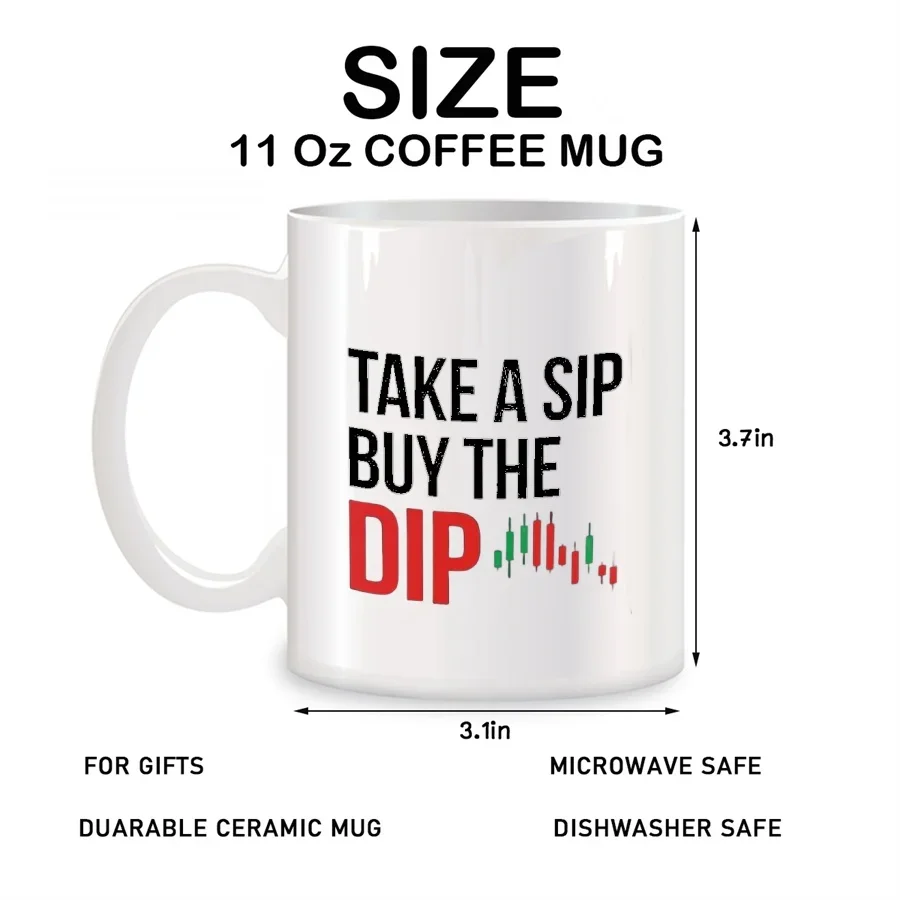 Take A Sip Buy The Dip Mugs Fo - Coffee Tea Friends review and price