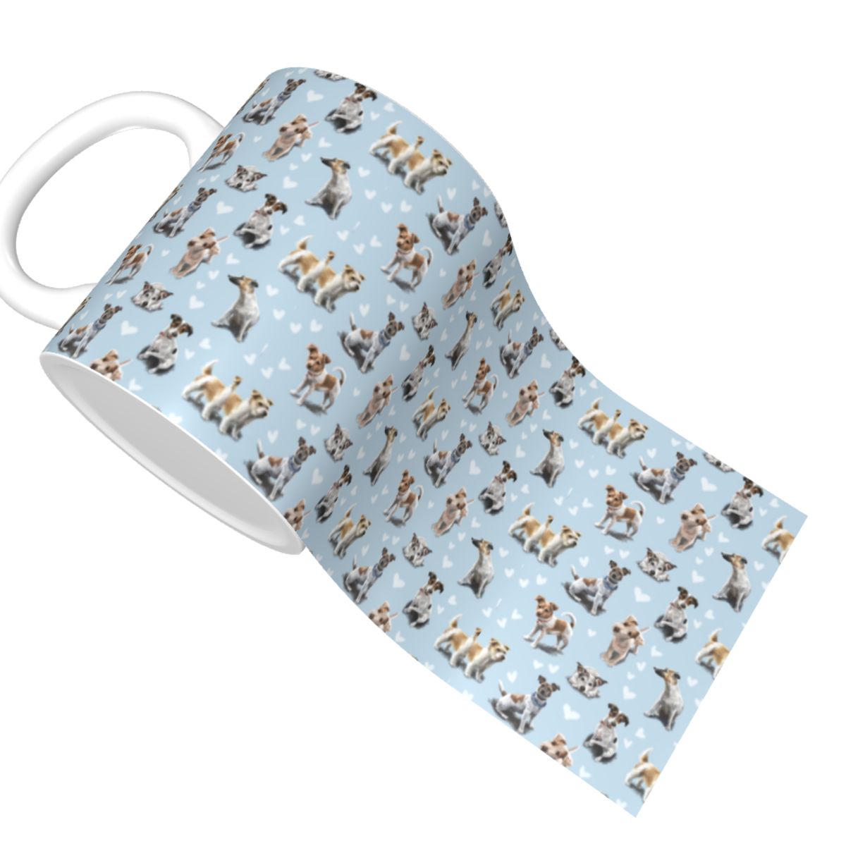 Customized Jack Russell Terrie - Coffee Tea Love review and price
