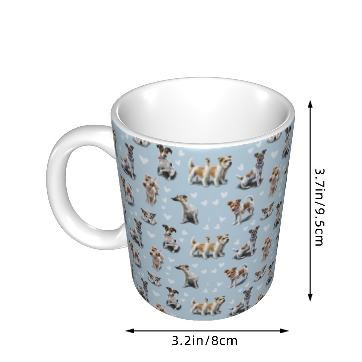 Customized Jack Russell Terrie - Coffee Tea Love review and price