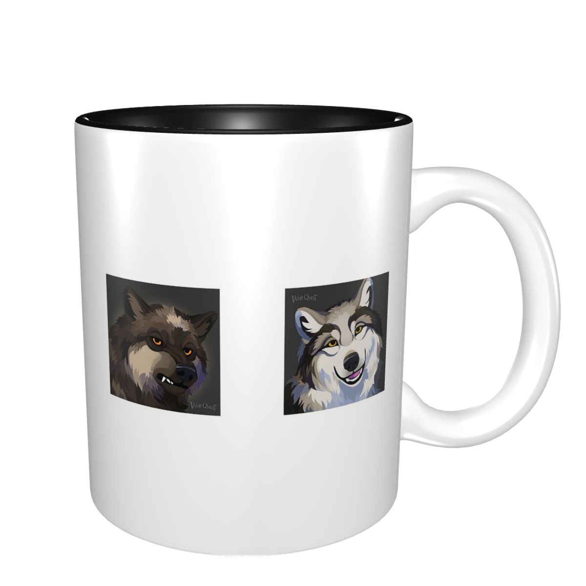 WolfQuest Morning Face Mug Fun - Morning Tea Coffee review and price