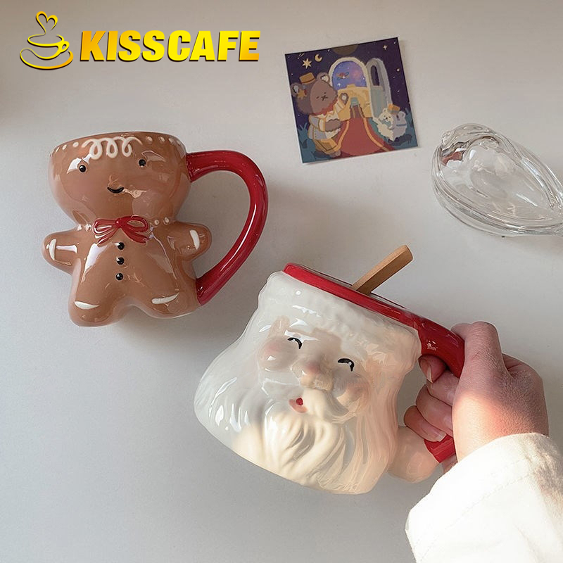 Creative Cute Cartoon Christma - Coffee Tea Friends review and price