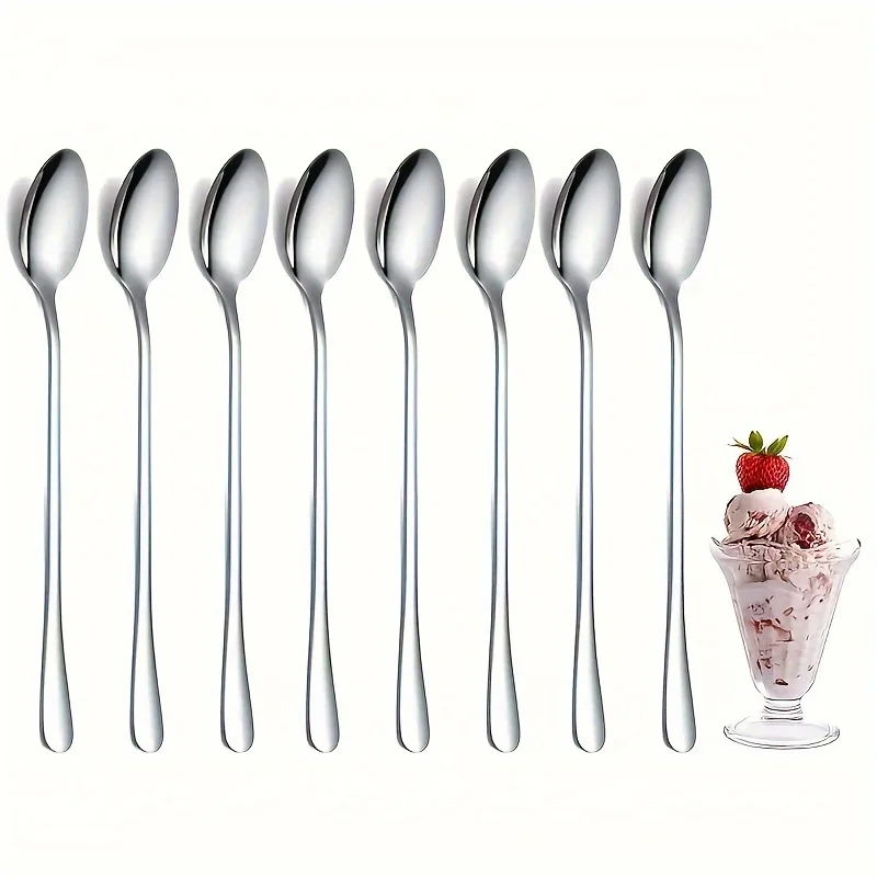 Stainless Steel 1/10pcs Long H - Tea Coffee Utensils review and price