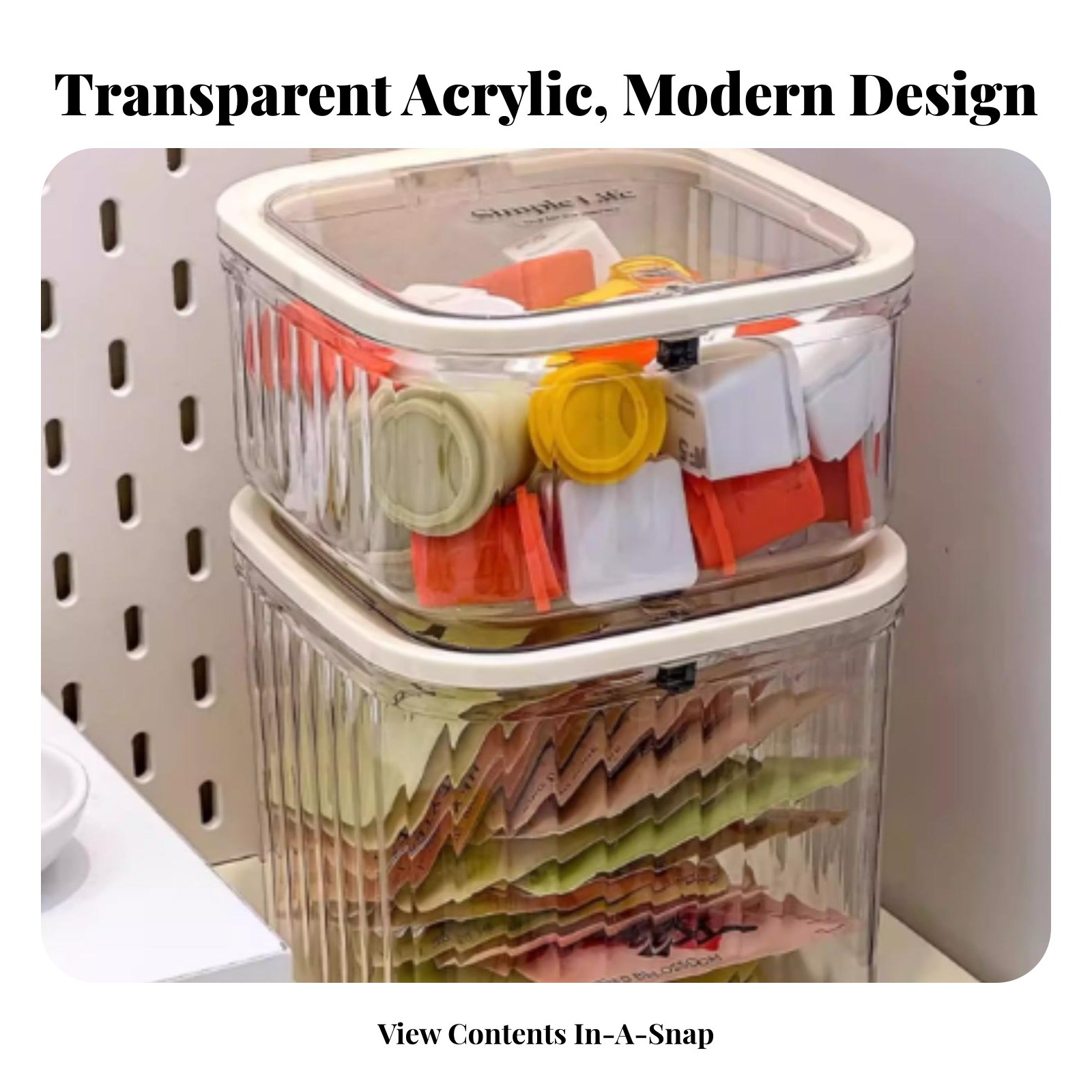 Plastic Tea Bag Storage Box La - Coffee Tea Bags review and price