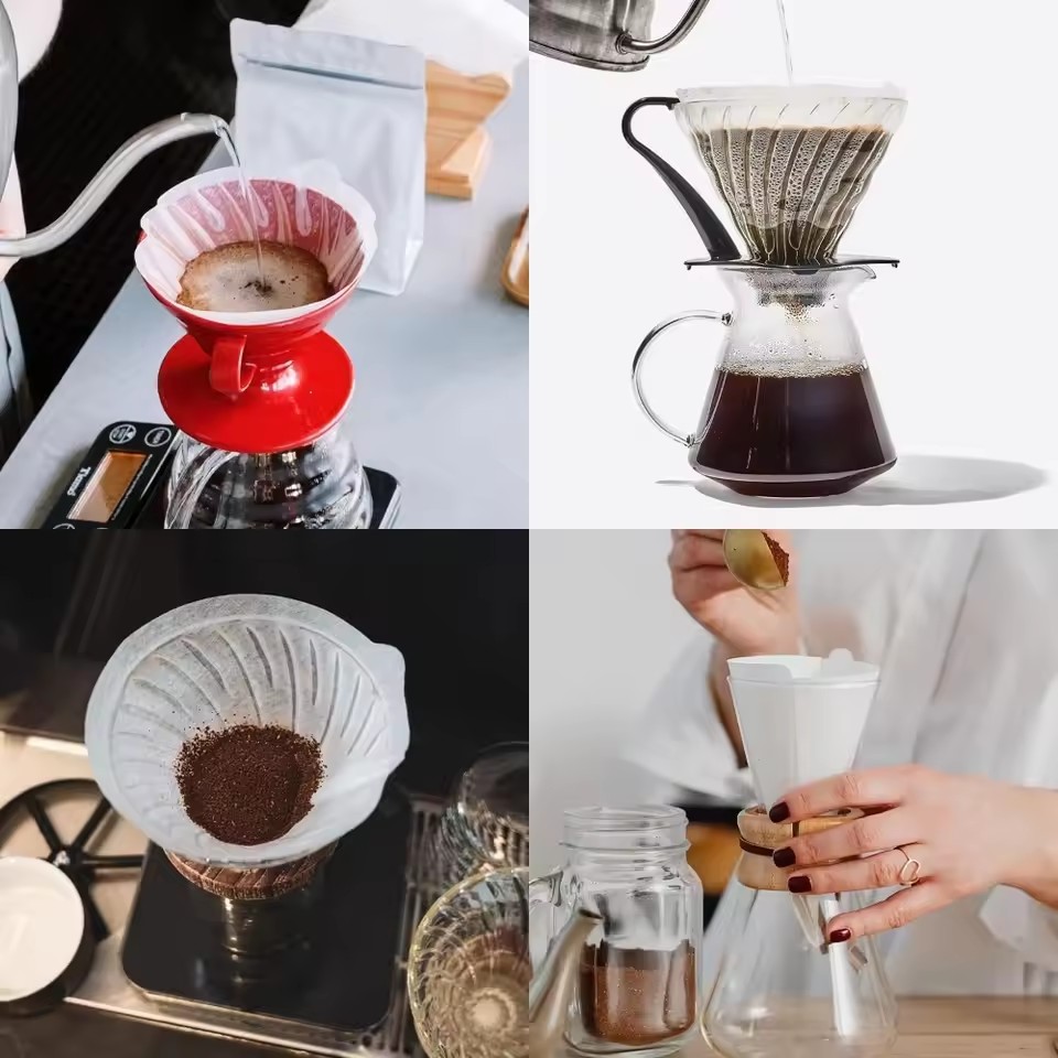 50pcs/set Log Pulp Paper Coffe - Coffee Tea Bags review and price