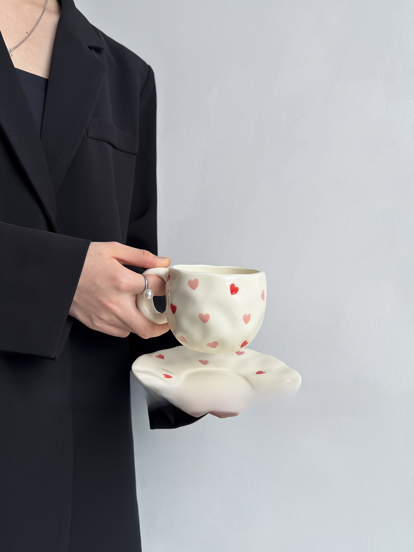Handmade Orange Coffee Cup And - Coffee Tea Love review and price