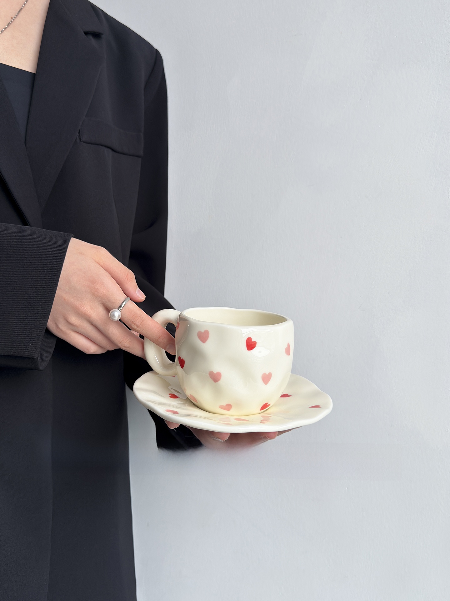Handmade Orange Coffee Cup And - Coffee Tea Love review and price