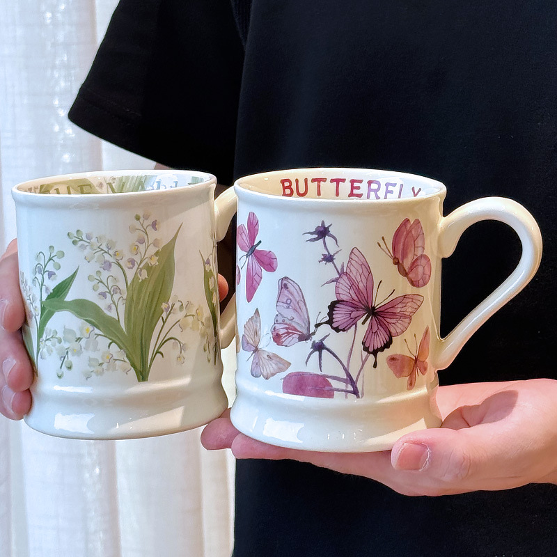 Design Cup High-end Retro Oil  - Coffee Tea Friends review and price
