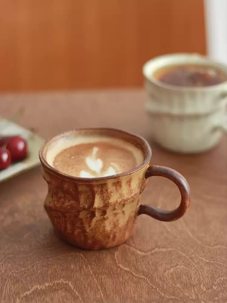 Vintage Handmade Irregular Cer - Morning Tea Coffee review and price