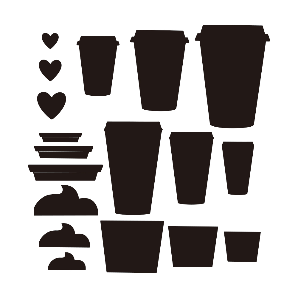 Different Milk Tea Coffee Cup  - Coffee Tea Love review and price