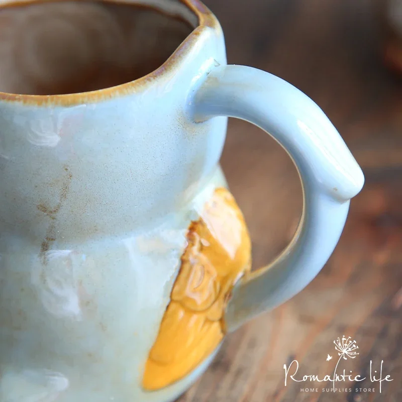 Cute Owl Cartoon Coffee Drinkw - Morning Tea Coffee review and price