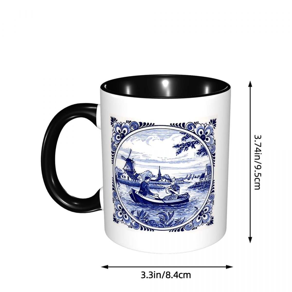 Dutch Blue Delft Windmill Chur - Coffee Tea Friends review and price