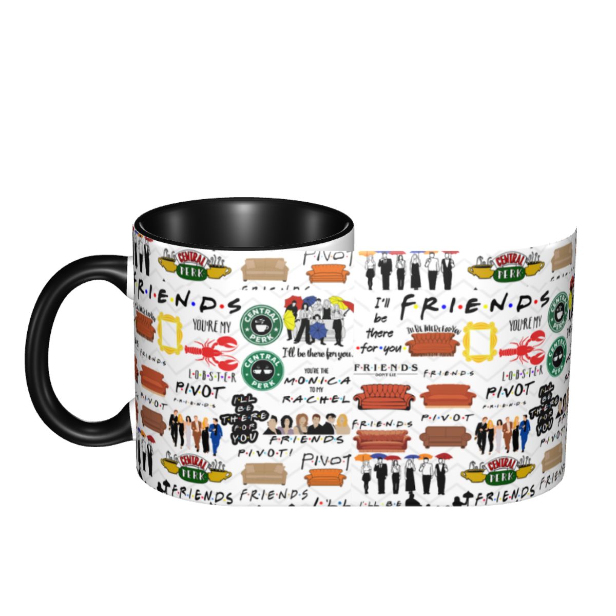 Vintage Friends Symbol Collage - Coffee Tea Friends review and price