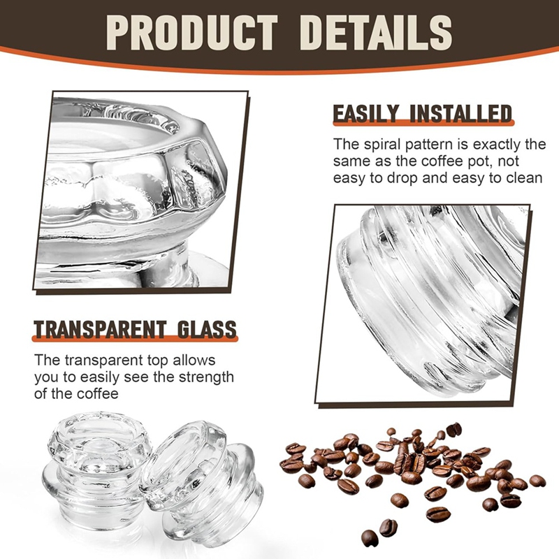 Coffee Percolator Glass Top Re - Coffee & Tea Difabis review and price