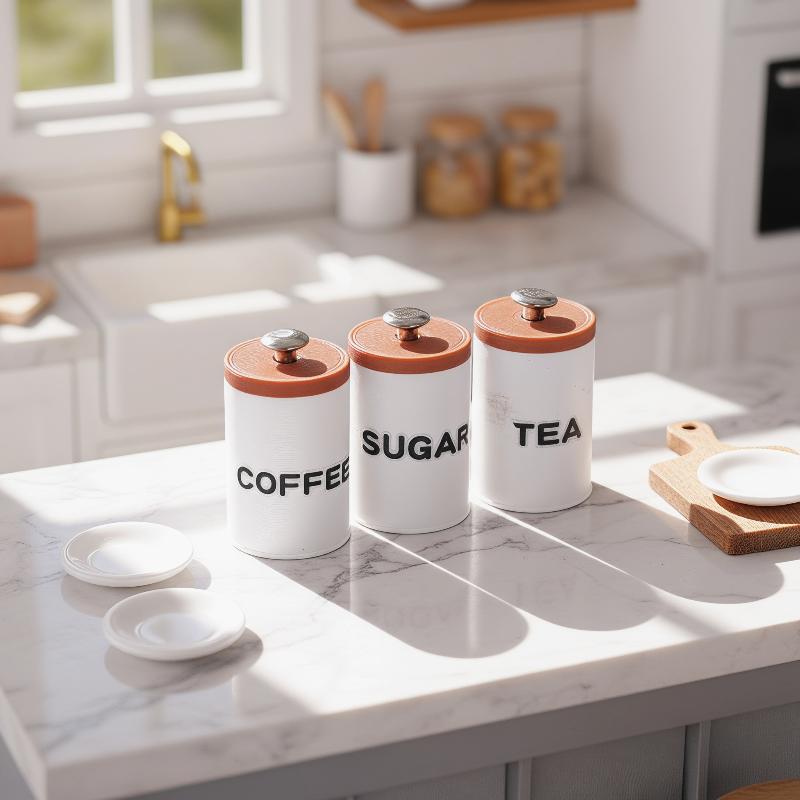 3Pcs 1/12 Dollhouse Tea Coffee - Tea Coffee Utensils review and price