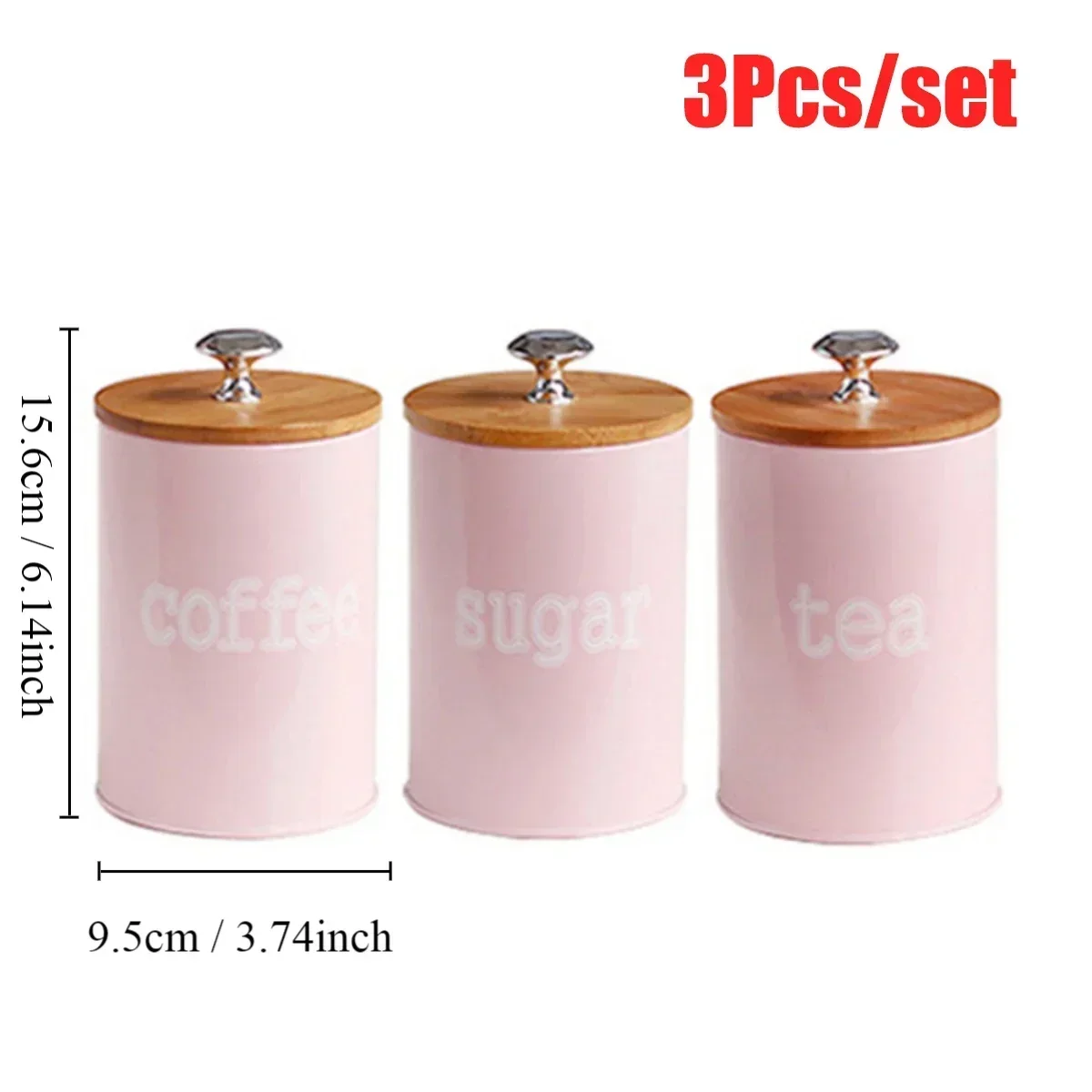 3Pcs/Set Tea Coffee Sugar Stor - Tea Coffee Utensils review and price