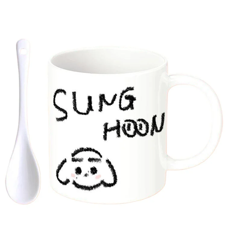ENHYPENED Lovely Cartoon Perip - Coffee Tea Love review and price