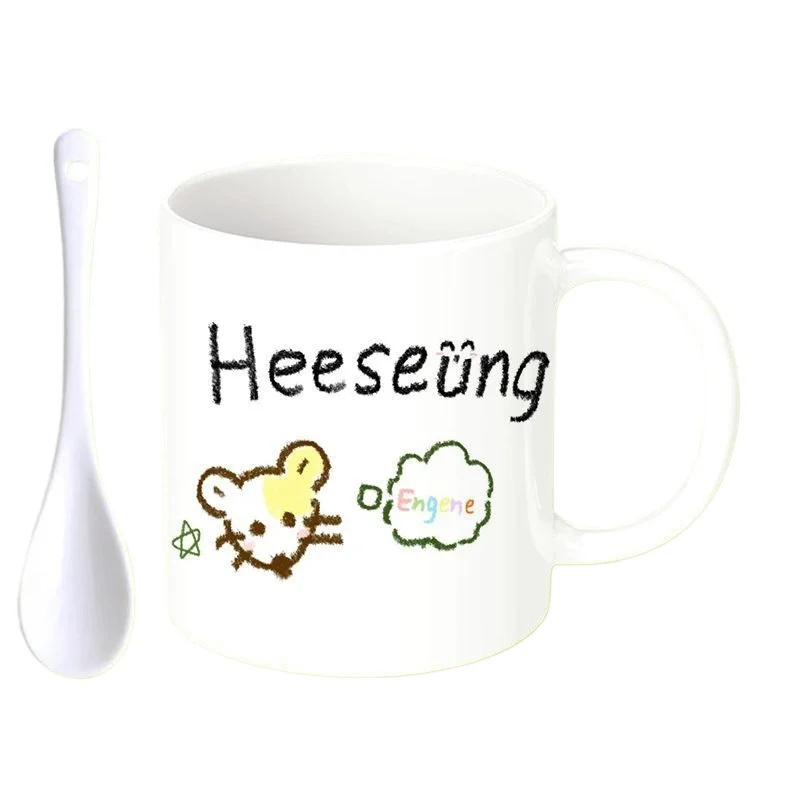 ENHYPENED Lovely Cartoon Perip - Coffee Tea Love review and price